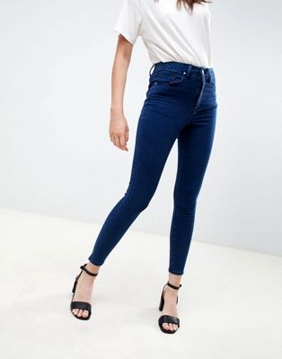 Облегающие джинсы с завышенной талией  Люберцы