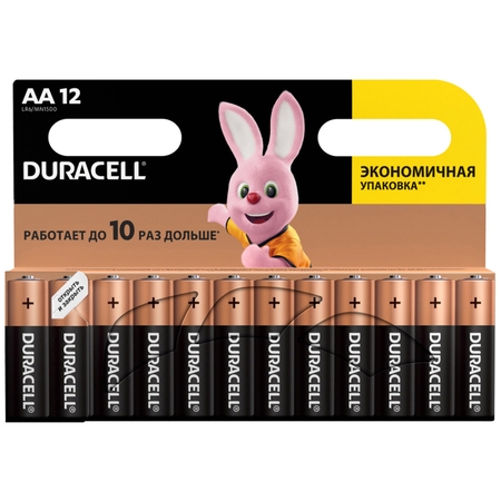 Батарейки алкалиновые Duracell Basic AA
