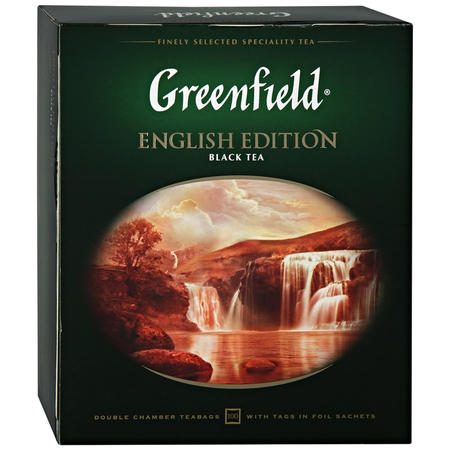 Чай Greenfield English Edition черный  Воробьевы горы