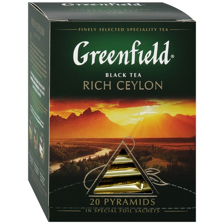 Чай Greenfield Rich Ceylon черный