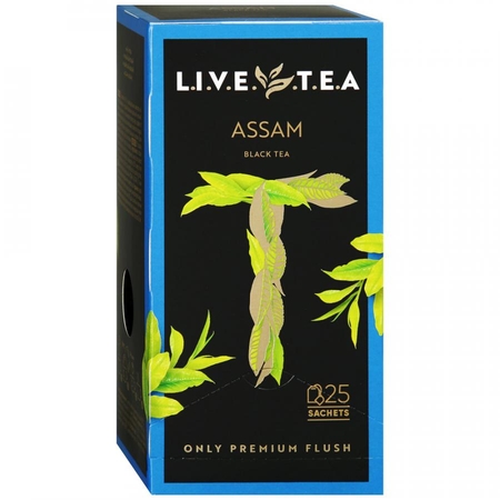 Чай LiveTea Assam черный мелкий