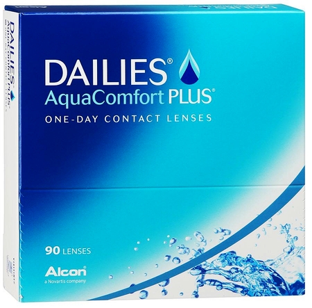 Линзы мягкие контактные Dailies Aqua