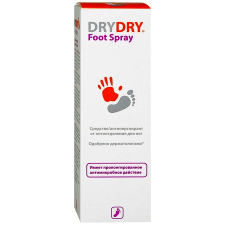 Антиперспирант для ног Dry Dry