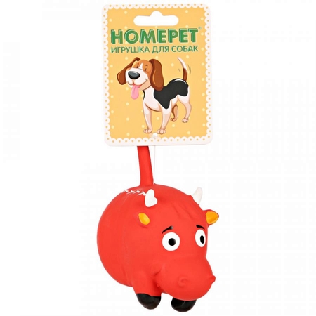 Игрушка Homepet бычок с длинным  Можайский