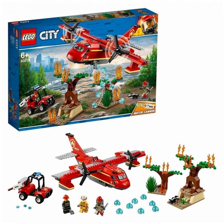 Конструктор Lego City Пожарные Пожарный самолет 60217 (3 минифигурки) (363 детали)