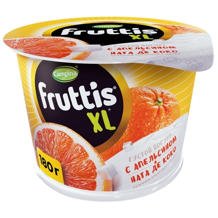 Йогурт Campina Fruttis XL с  Выставочная