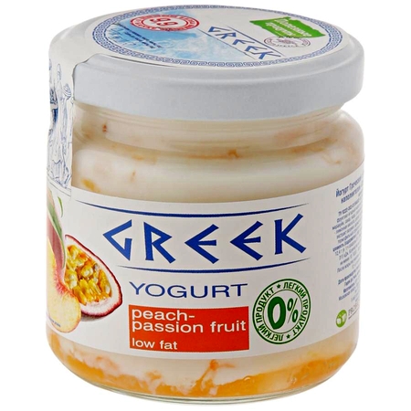 Йогурт Healthy products греческий обезжиренный