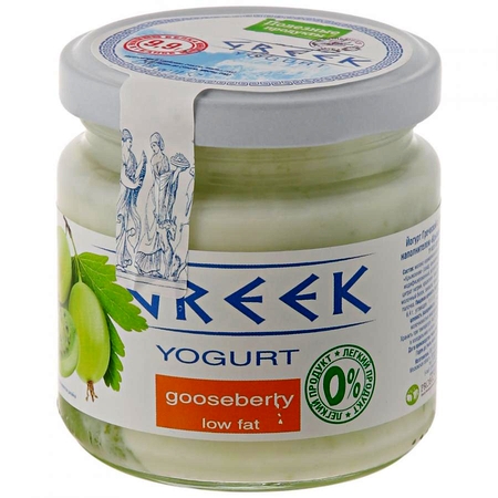 Йогурт Полезные продукты Греческий обезжиренный