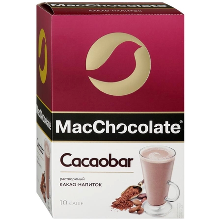 Какао MacChocolate Cacaobar порционное растворимое