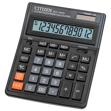 Калькулятор настольный Citizen SDC-444S 12-разрядный  Домодедовская