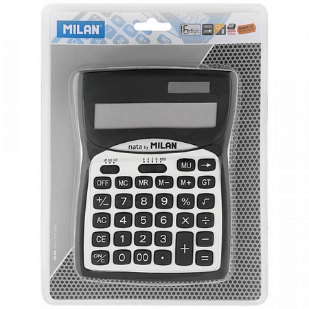 Калькулятор настольный Milan 152016BL 16-разрядный  Можайский