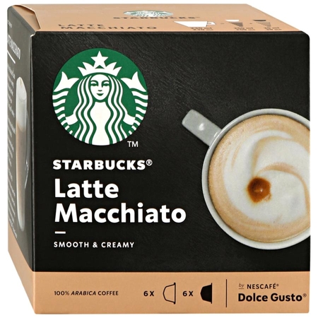 Капсулы Starbucks Latte Macchiato 12  Жаворонки