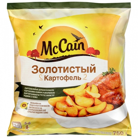 Картофель фри McCain Золотистый дольки
