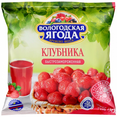 Клубника Вологодская ягода Кружево вкуса