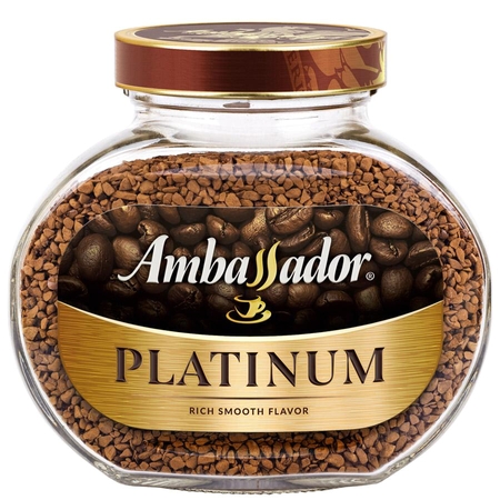 Кофе Ambassador Platinum растворимый сублимированный