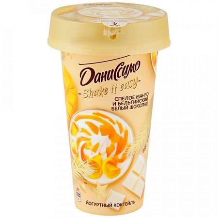 Коктейль йогуртный Даниссимо Спелое манго
