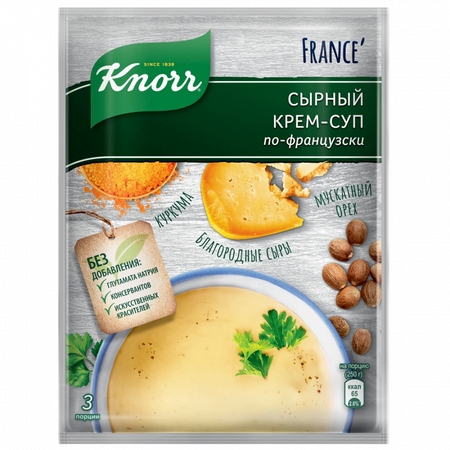 Крем-суп Knorr по-французски сырный 48