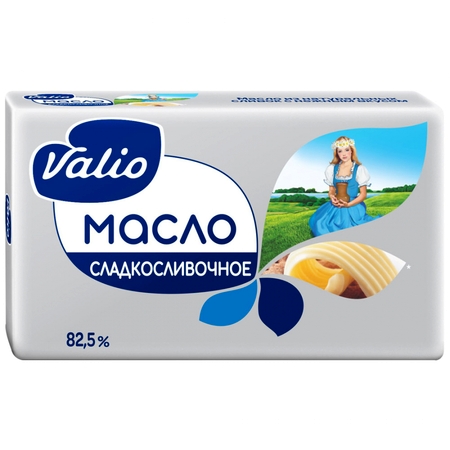 Масло Valio сладкосливочное 82.5% 150  Королев