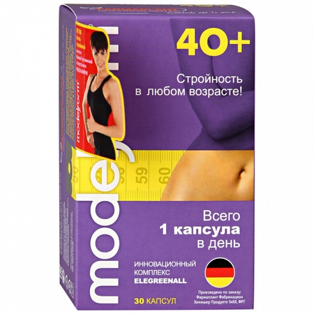 Модельформ 40+ 380 мг (30