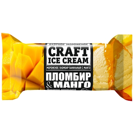 Мороженое Craft пломбир с манго