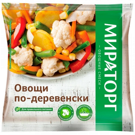 Овощи Vитамин по-деревенски замороженные 400  Серпухов
