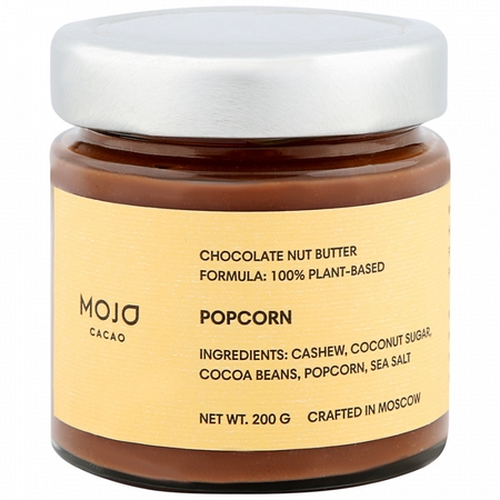 Паста шоколадно-ореховая Mojo Cacao Popcorn