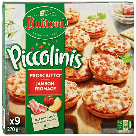 Пицца Buitoni Piccojinis Prosciutto Ветчинная