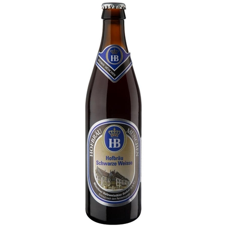 Пиво Hofbrau Schwarze Weisse (Хофброй