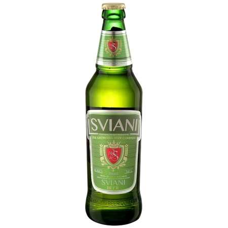 Пиво Свиани светлое пастеризованное 4,5% 0,5л