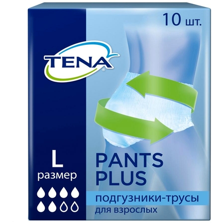 Подгузники-трусы Tena Pants Plus L