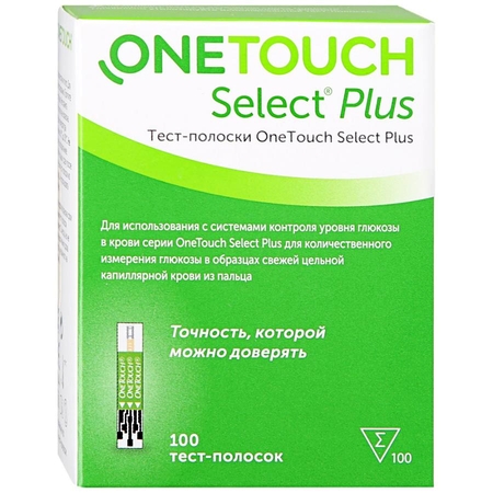 One Touch Select Plus Тест-полоски
