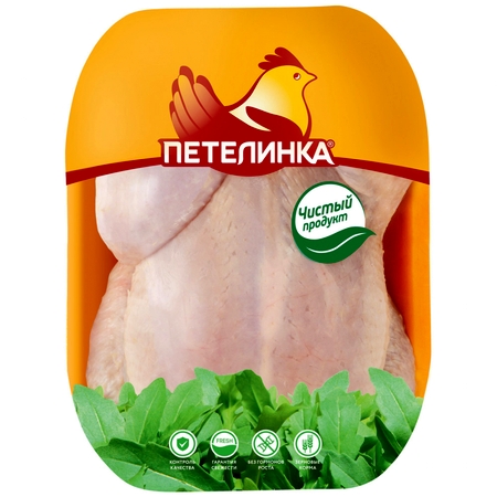 Тушка цыпленка-бройлера Петелинка охлажденная 0.8-2.5