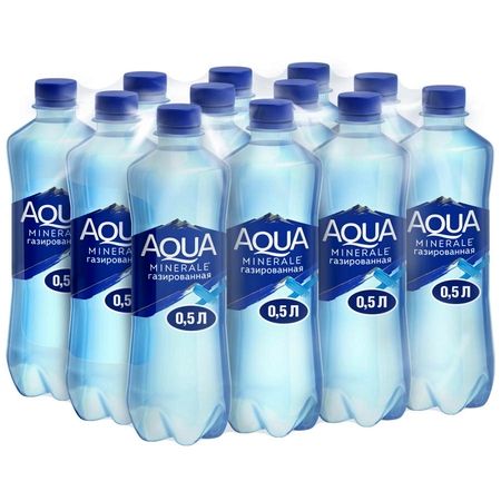 Вода питьевая Aqua Minerale газированная  Люберцы